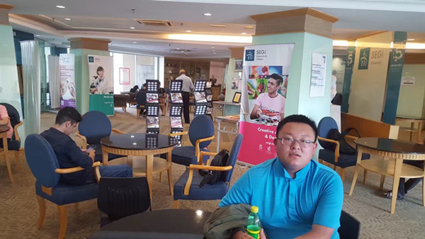 太阳成张政同学即将踏上赴马来西亚留学之路！