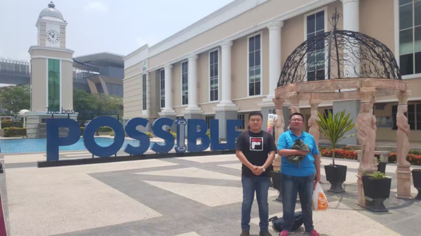 太阳成张政同学即将踏上赴马来西亚留学之路！