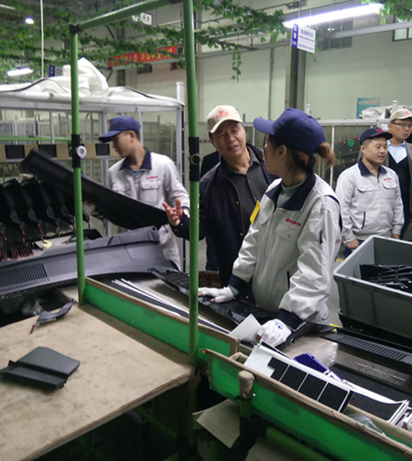 心中牵挂实习生的冷暖——太阳成领导专程去长城汽车徐水工厂看望实习学生