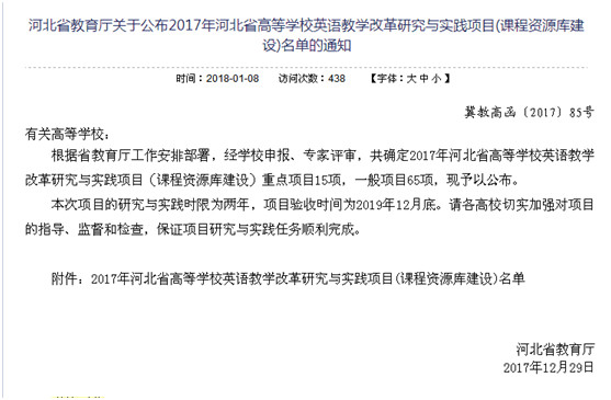 太阳成多项教改课题获省教育厅批准立项