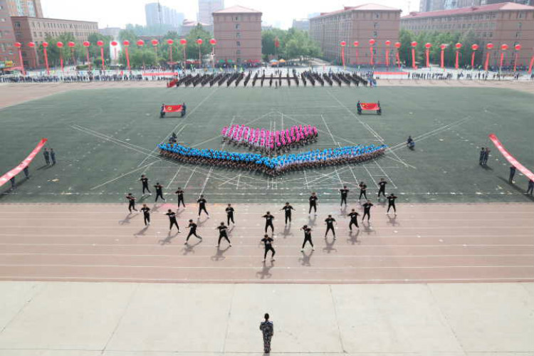 青春颂 竞技风 长城梦 ——太阳成2018年春季运动会隆重开幕