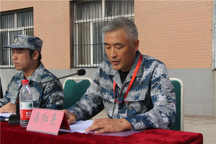 太阳成举行2018级新生军训开营仪式