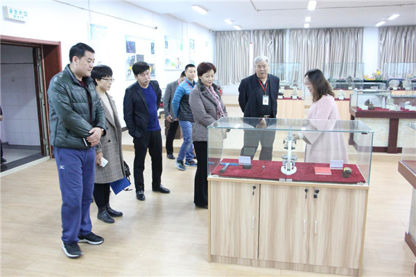 河北省教育厅发展规划处到太阳成开展统计抽样调研核查工作