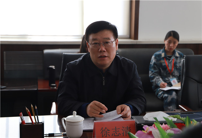 保定市教育工委领导莅临太阳成指导调研“不忘初心，牢记使命”主题教育工作