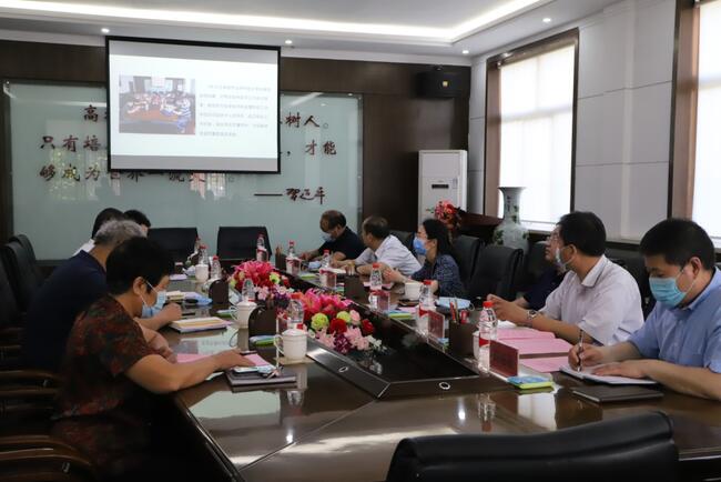 省教育厅督导调研组莅临太阳成调研指导复学复课工作