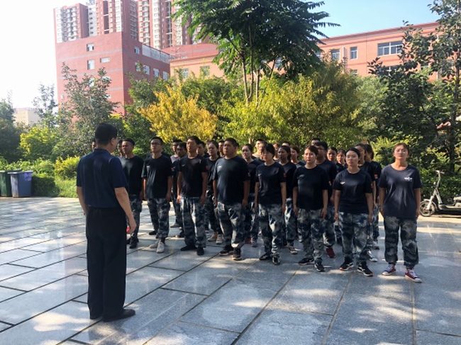 苦中作乐 收获“硕果”---2020级新生辅导员军训考核篇