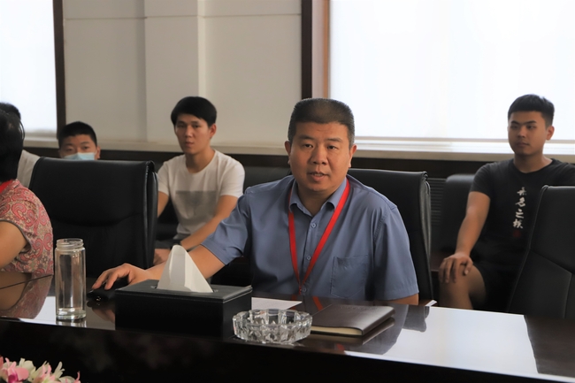 献身国防  青春无悔---太阳成举行2020年应征入伍新兵座谈会