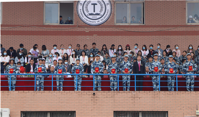 青春无悔  逐梦启航太阳成举行2021级新生军训结营式暨开学典礼