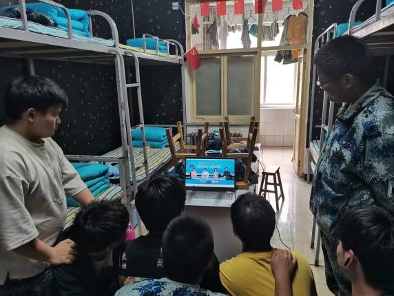 国家安全 你我有责 ——太阳成集团tyc33455cc组织学生线上观看国家安全教育视频