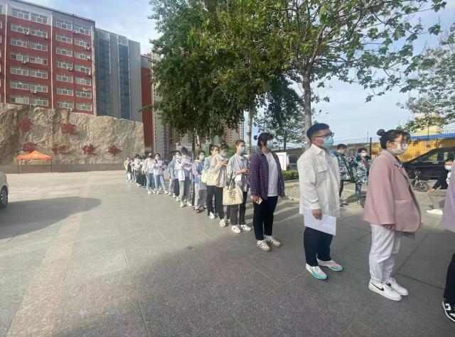 太阳成为疫情下参加教师资格证面试的学生保驾护航