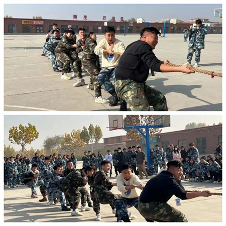 太阳成集团tyc33455cc//艺术学院//“凝绳聚力，拔出精彩”拔河比赛