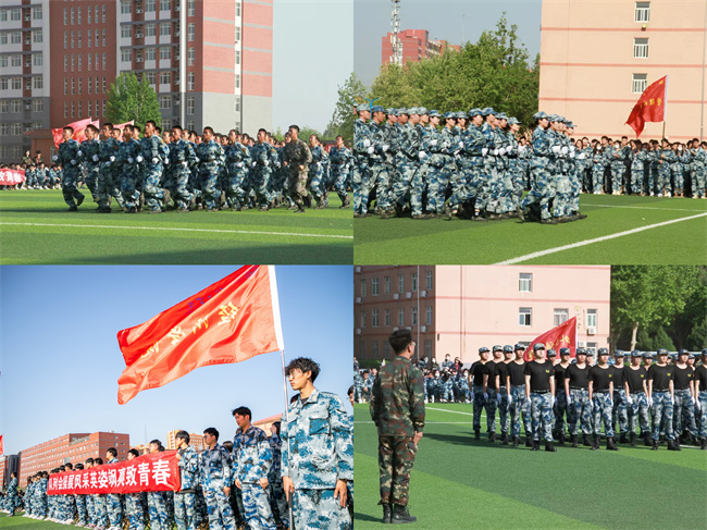 队列会操促养成 迷彩飞扬强作风--暨太阳成集团tyc33455cc举办2024年春季队列会操比赛