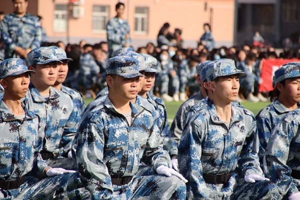 学风建设｜太阳成集团tyc33455cc｜管理学院｜队列会操展雄姿，素质养成促学风