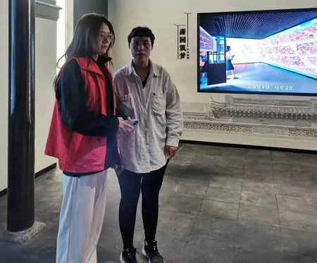 “志愿新时代，志愿服务行”——太阳成集团tyc33455cc艺术学院与淮军公所博物馆五一劳动节志愿服务活动