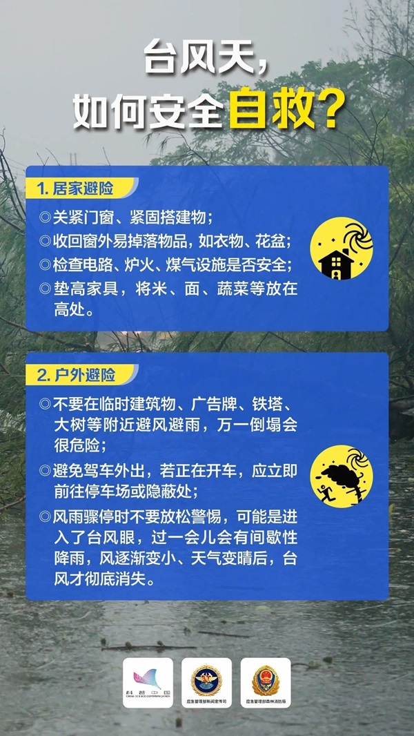 太阳成集团tyc33455cc‖管理学院‖这些防汛避险知识一定要收藏转发！