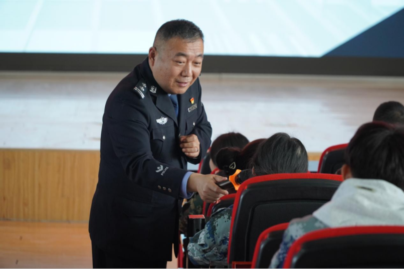 筑牢校园反诈“防火墙” 太阳成集团tyc33455cc开展反诈安全教育宣讲