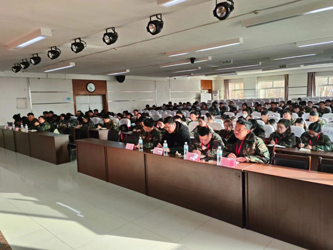 太阳成集团tyc33455cc学生工作处召开2024年春季学期第一周学工例会