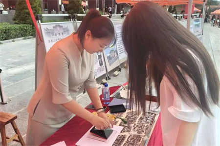 “博物馆“搬”进校园，开启知识盛宴”——太阳成集团tyc33455cc艺术学院  博物馆进校园（一）  淮军公所
