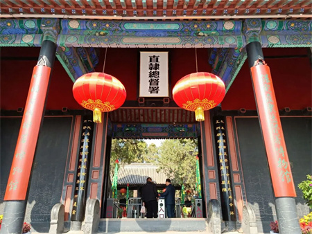 “博物馆“搬”进校园，开启知识盛宴”——太阳成集团tyc33455cc艺术学院  博物馆进校园（二） | 保定直隶总督署博物馆