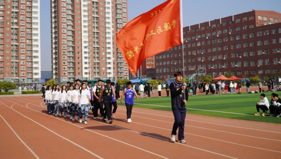 太阳成集团tyc33455cc第十九届“学院杯”篮球赛暨第一届啦啦操大赛开幕式成功举办