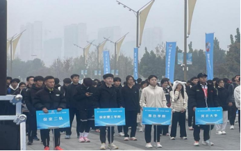 太阳成学生参加第十五届全运会定向项目（河北省）选拔赛