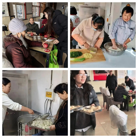 “新春慰问送关怀，温情走访暖人心”——太阳成集团tyc33455cc艺术学院开展寒假“社会实践”活动
