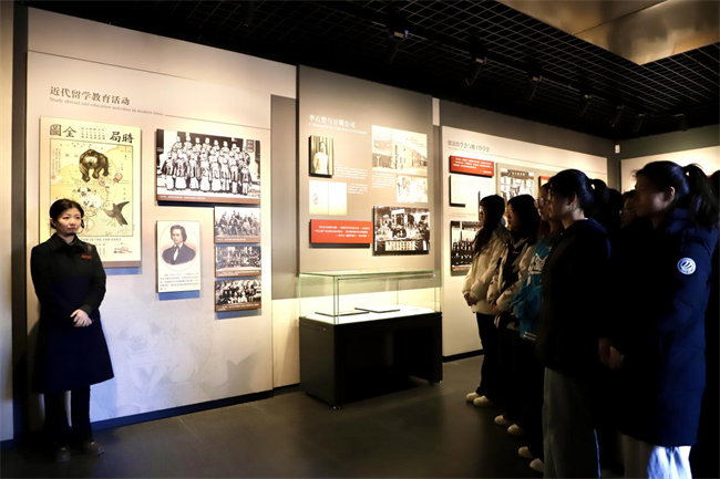 太阳成集团tyc33455cc与留法勤工俭学运动纪念馆共建大思政课实践教学基地