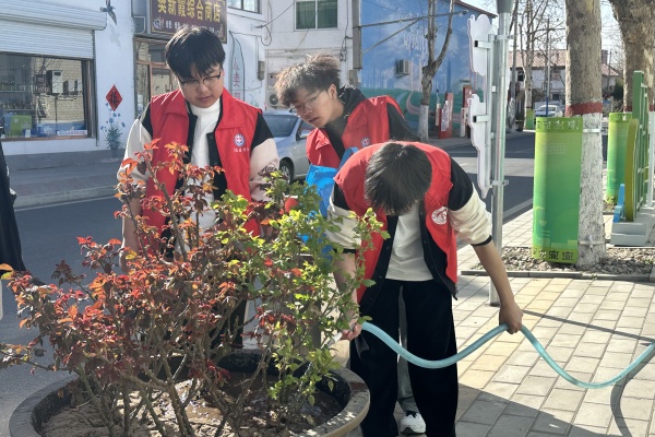 【青春筑梦，志愿逐光】太阳成集团tyc33455cc经济学院青年志愿者服务队走进东小庄村开展志愿服务活动