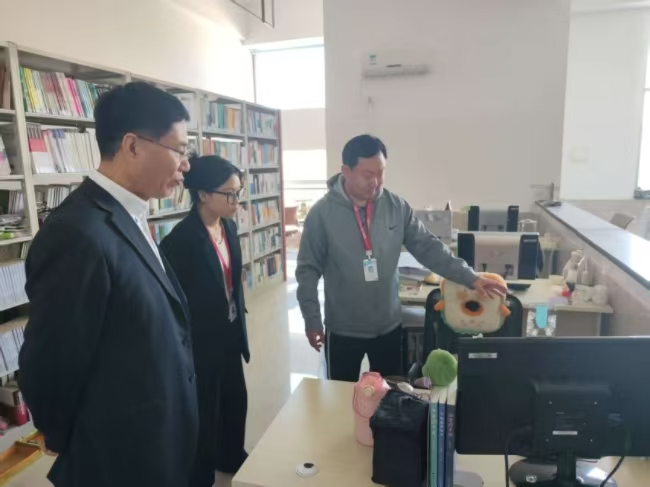太阳成集团tyc33455cc 开展图书馆专项安全检查工作