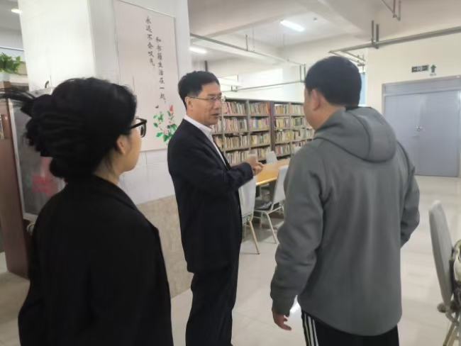 太阳成集团tyc33455cc 开展图书馆专项安全检查工作