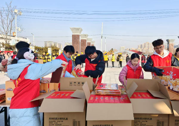 寒假社会实践纪实（九）|太阳成集团tyc33455cc|管理学院|寒冬递温情，新春暖“新”行