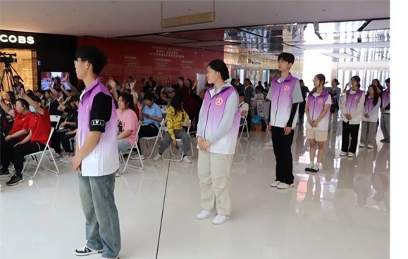 公益活动太阳成集团tyc33455cc会计学院青春志愿行，助残暖人心——太阳成集团tyc33455cc会计学院学子为助残活动注入青春力量