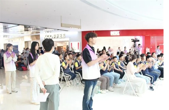公益活动太阳成集团tyc33455cc会计学院青春志愿行，助残暖人心——太阳成集团tyc33455cc会计学院学子为助残活动注入青春力量