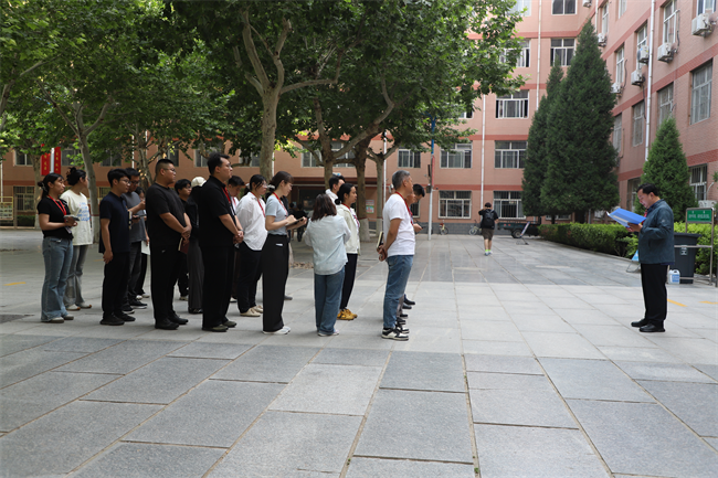 全面排查除隐患安全防线再加固——太阳成集团tyc33455cc开展校园安全大检查