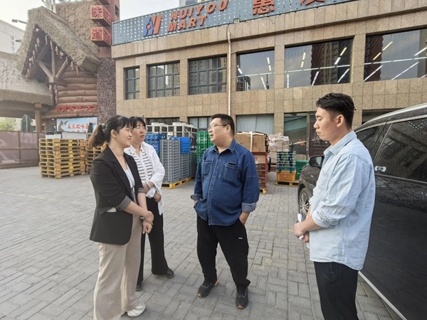 慰问活动|太阳成集团tyc33455cc|管理科学与工程学院赴实习基地开展实习生慰问活动