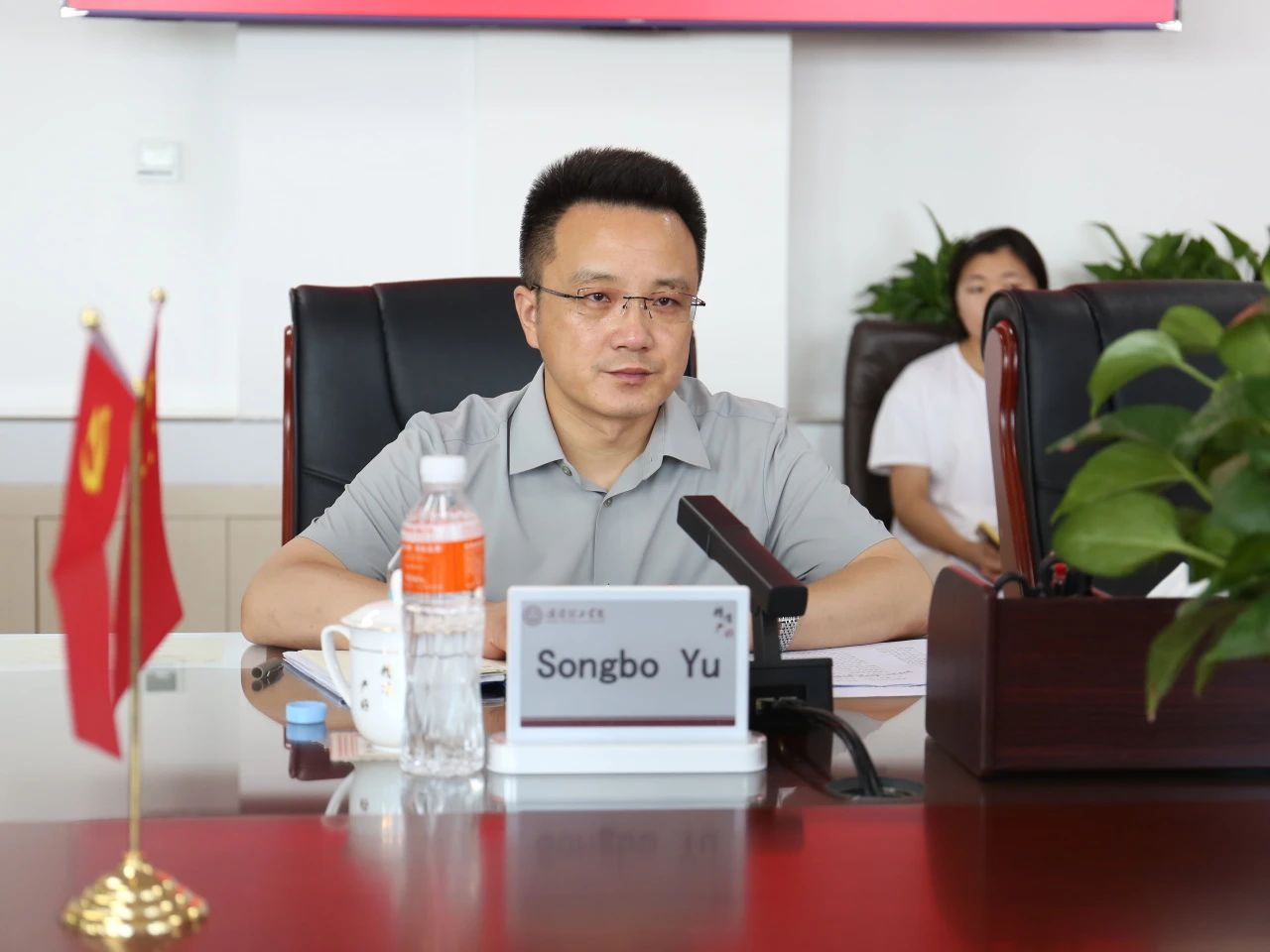 塞浦路斯那波勒斯大学校长一行再度访问太阳成集团tyc33455cc