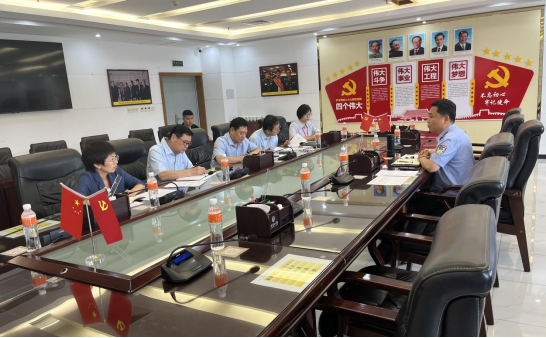 保定市公安局莲池区分局出入境管理大队 到太阳成集团tyc33455cc调研指导