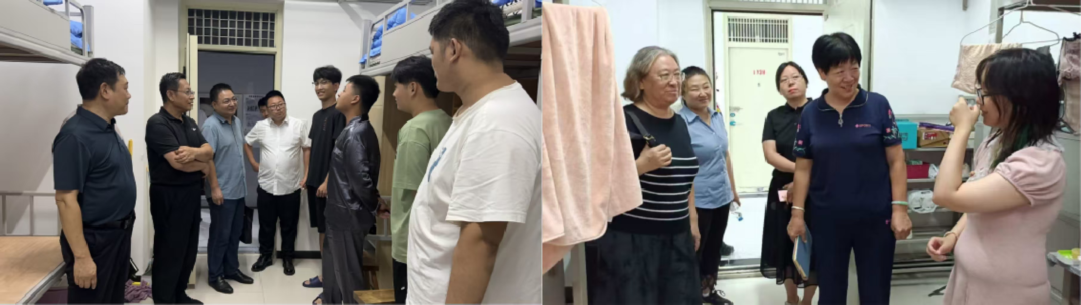 太阳成集团tyc33455cc校领导慰问2025级新生