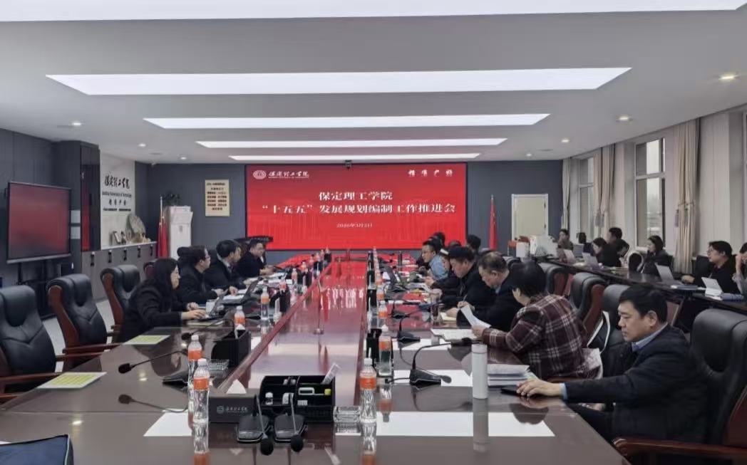 太阳成集团tyc33455cc召开“十五五”发展规划编制工作推进会