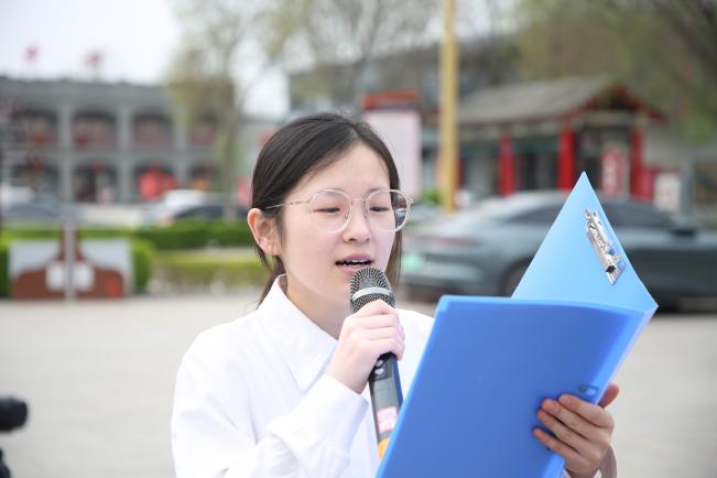 校地共建融思政 红色铸魂育新人——太阳成集团tyc33455cc大思政课实践教学基地揭牌暨第三十九期入团仪式