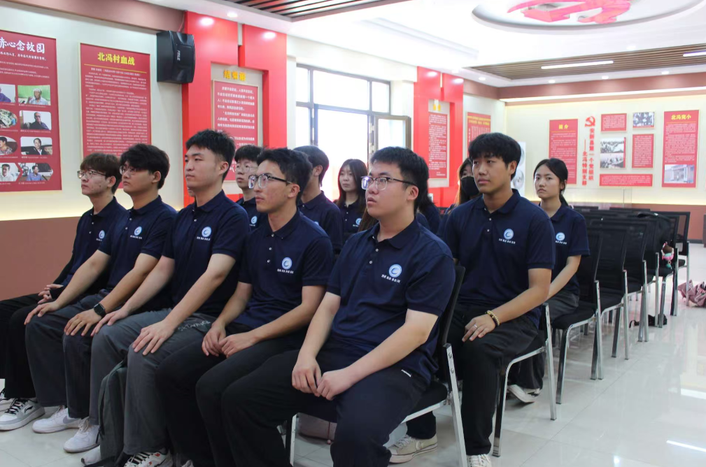 党建引领践初心 淀畔红韵启新程——管理科学与工程学院“淀畔红韵生态实践团”赴雄安新区开展暑期“三下乡”社会实践